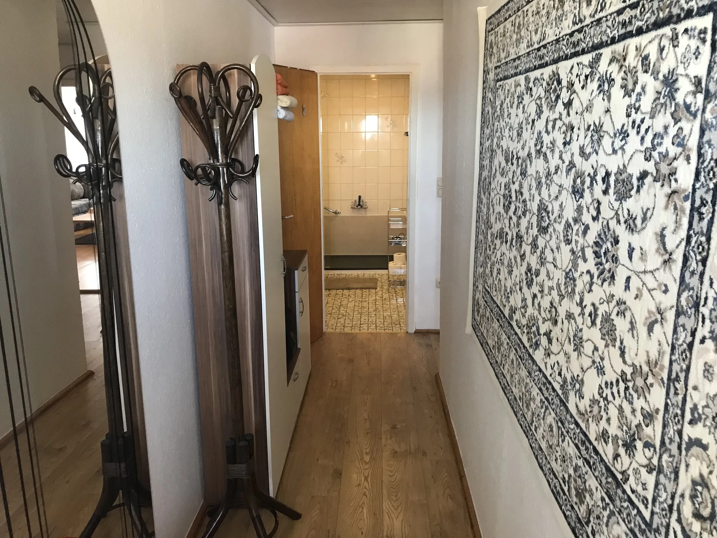 Flur mit Garderobe