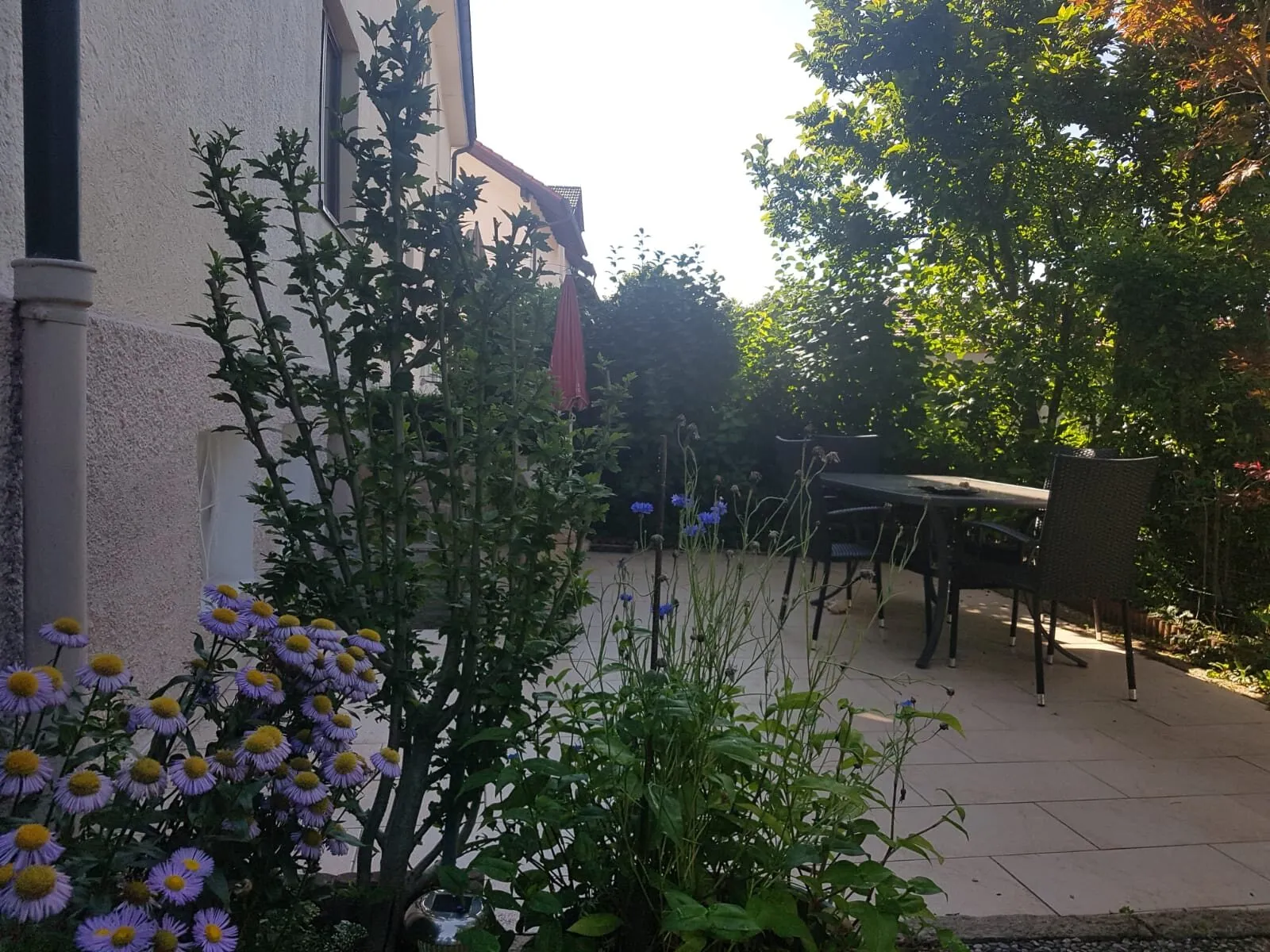 Terrasse mit Sitzgruppe