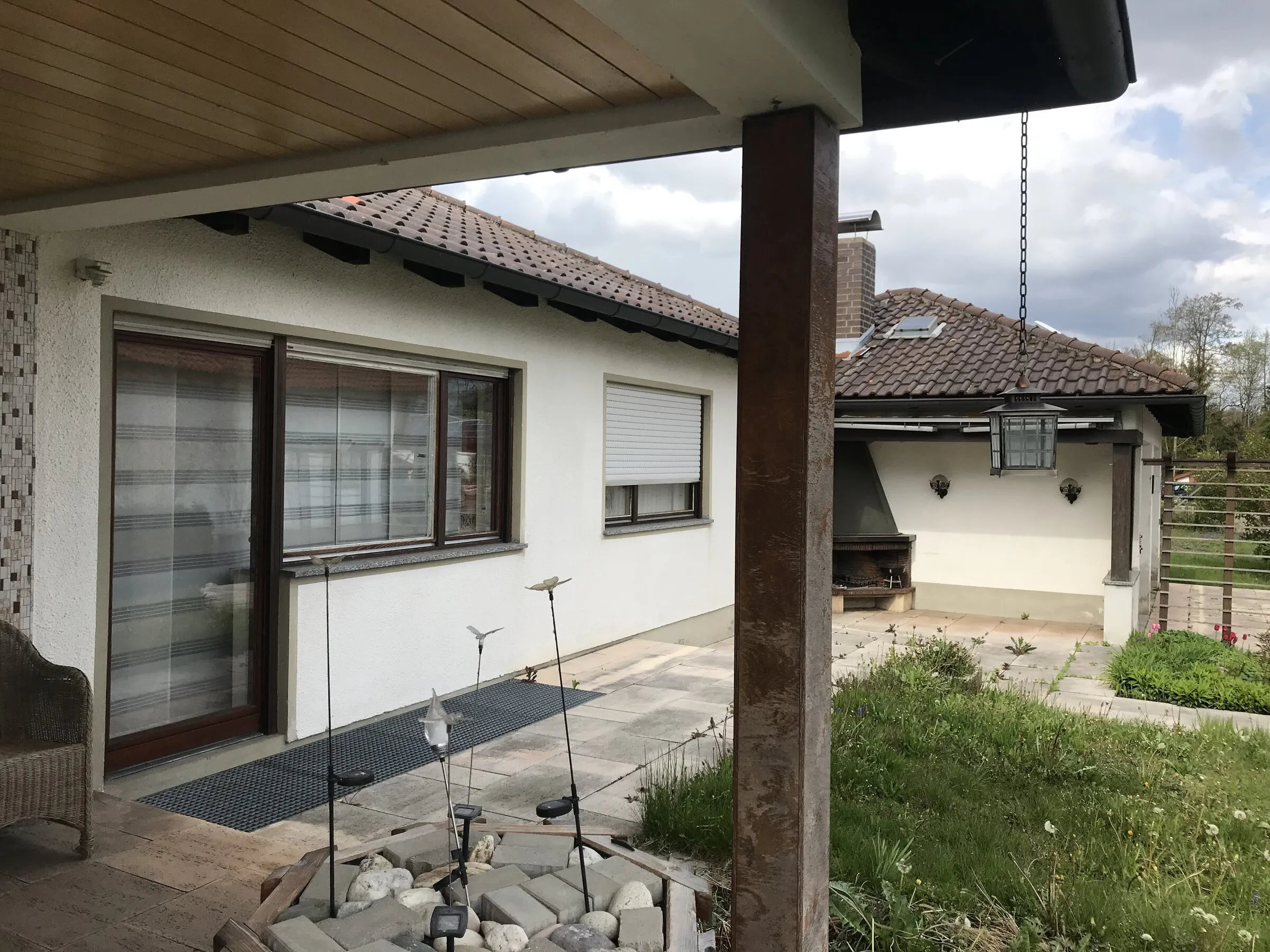 Terrasse und Garten
